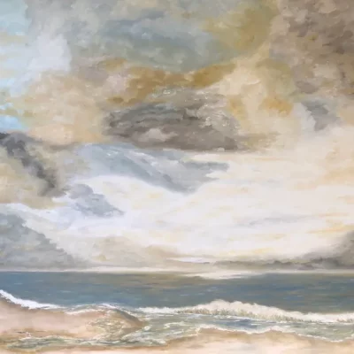 Ocean scene oil painting